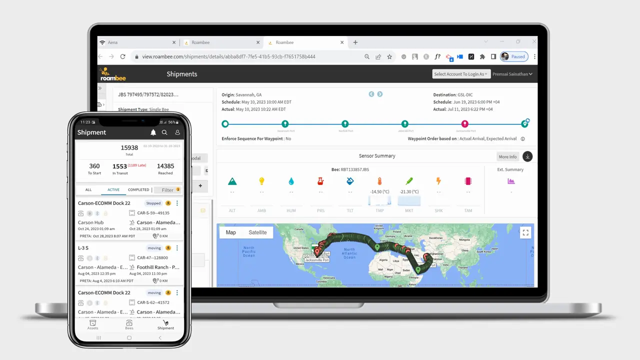 Ocean Freight Visibility & Intelligence Platform